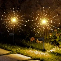 solar firework light 150200 led outdoor fairy string light waterproof solar fairy garland light for garden pathway decor