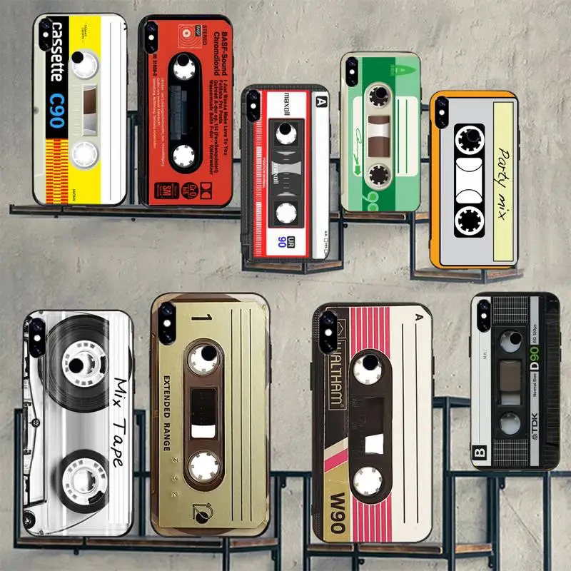 

Retro audio cassette Phone Case For Xiaomi redmi mi note 9 9a 8 8a 10 9 9s 8 8t 7 9t 10 pro max cover