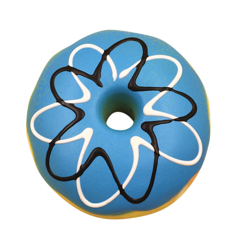 

HIINST Donut slow rebound squeeze pressure decompression Toy Soft Scented Slow Rising Toys (Random Color) New