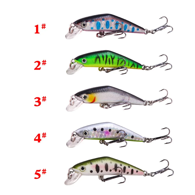 

New LURE 2.7g/6.8cm Bait Slowly Sink Micro Minnow High Quality All Water Fishing XY-74 Swimbait Artificial Lures Wholesale