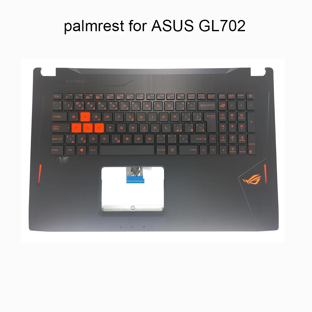 Чехия Словакия Подсветка клавиатуры для Asus ROG GL702V GL702VM GL702VS GL702VT GL702 верхняя крышка