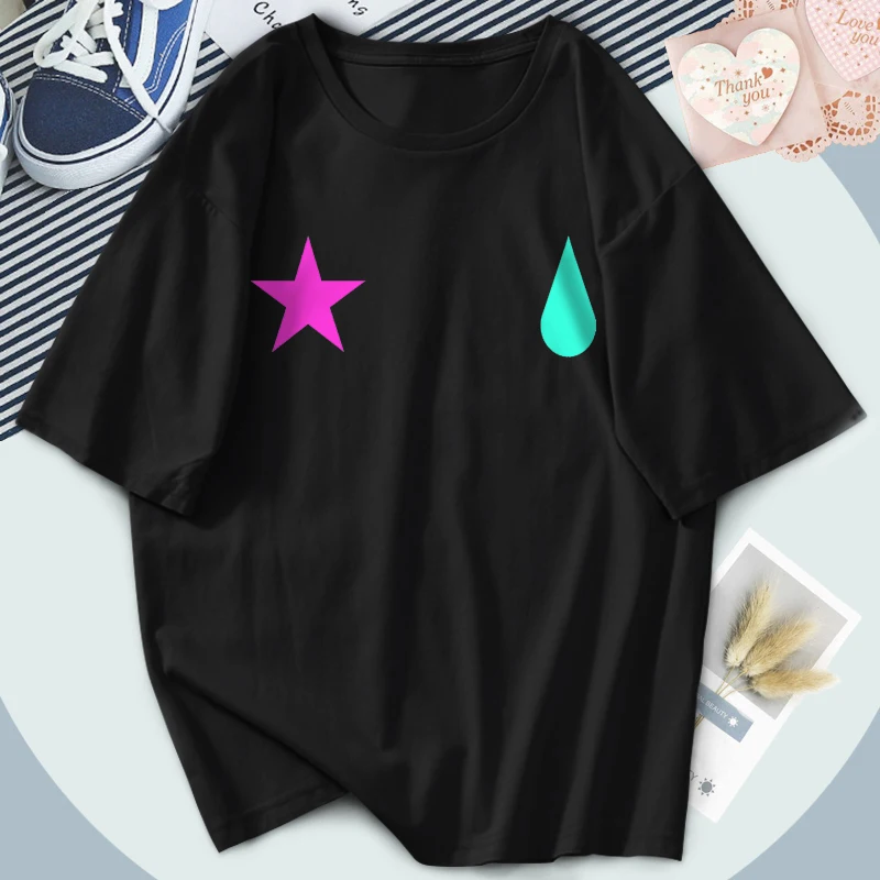 

Women Summer Anime T-shirt HUNTERXHUNTER Short Sleeve O-Neck Tops Tees Japanese Harajuku Shirts Basic Plus Casual Camisetas
