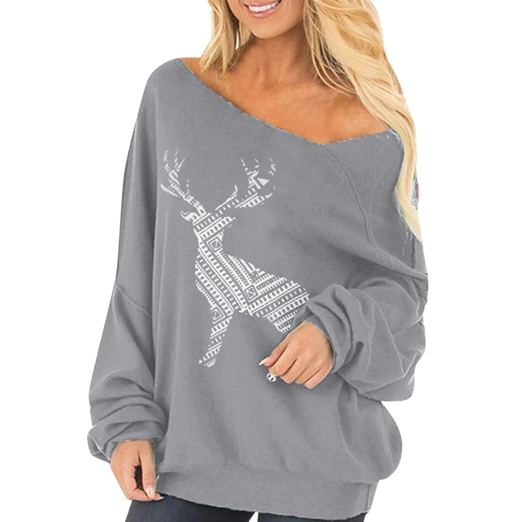 Свитер размера плюс с косой горловиной утепленный пуловер женская одежда свитер