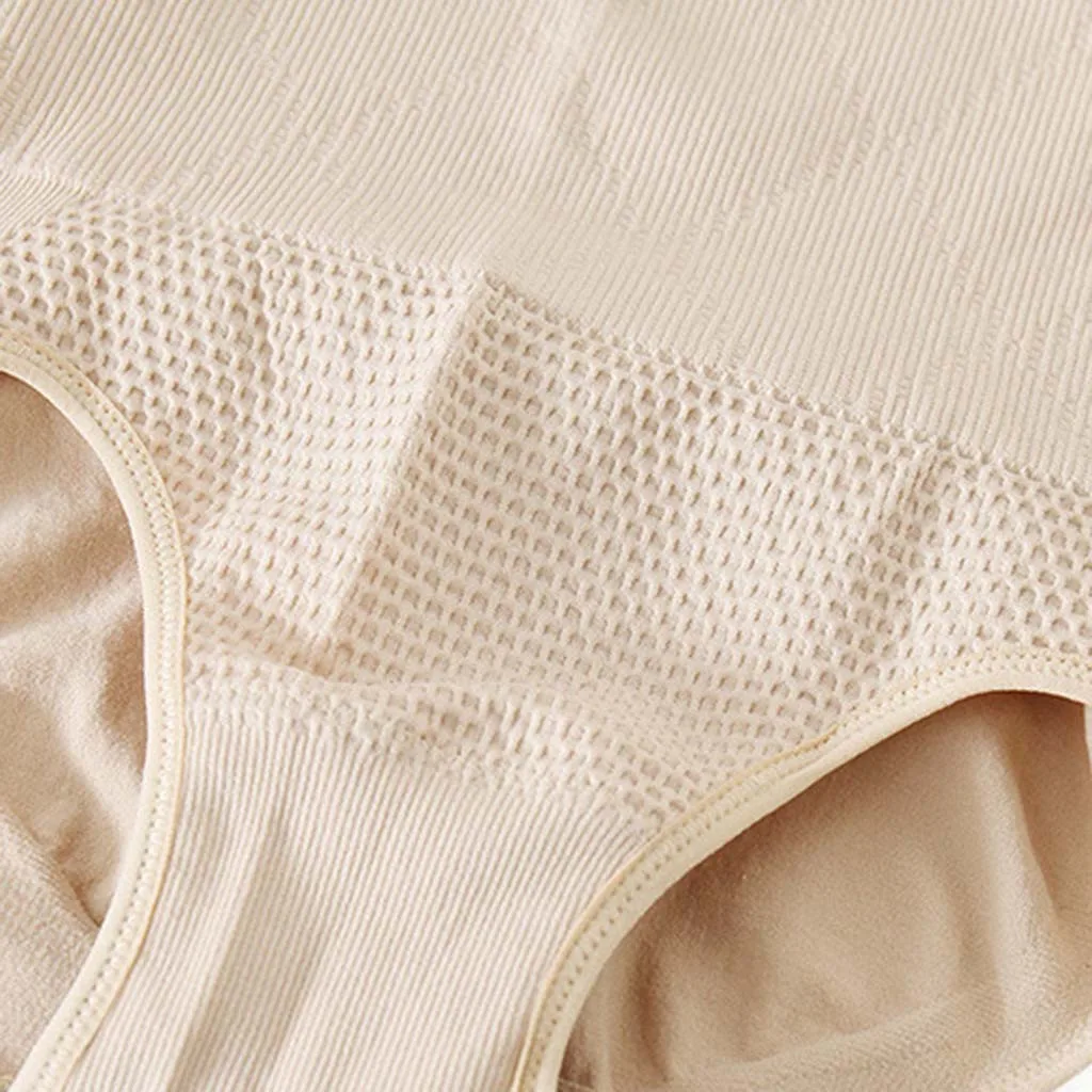 Бесшовное женское корректирующее белье с высокой талией живот для похудения