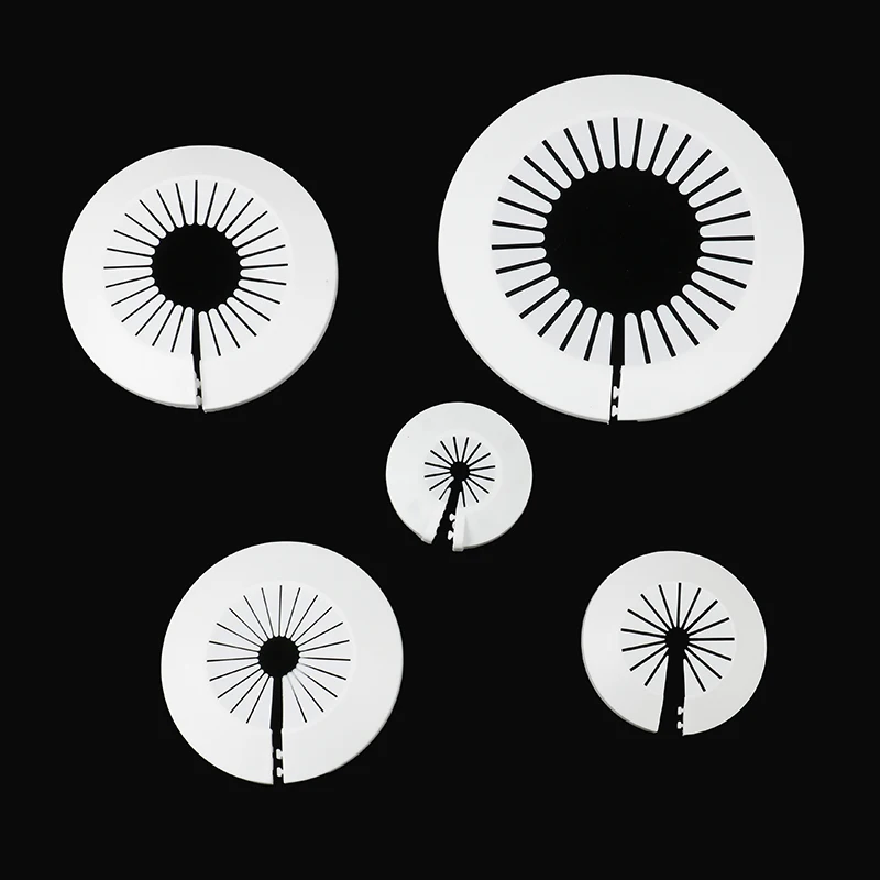 

2 Pcs/lot NEW Wall Hole Duct Cover Shower Faucet Angle Valve Pipe Plug Decoration Cover Pipe Fittings Accessories