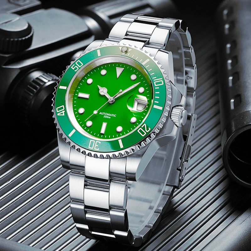 

Addiesdive Ghost 200m Diver Watch luxury Mens Quartz Watches 316L steel Luminous Waterproof Sports Mechanical Watches Men