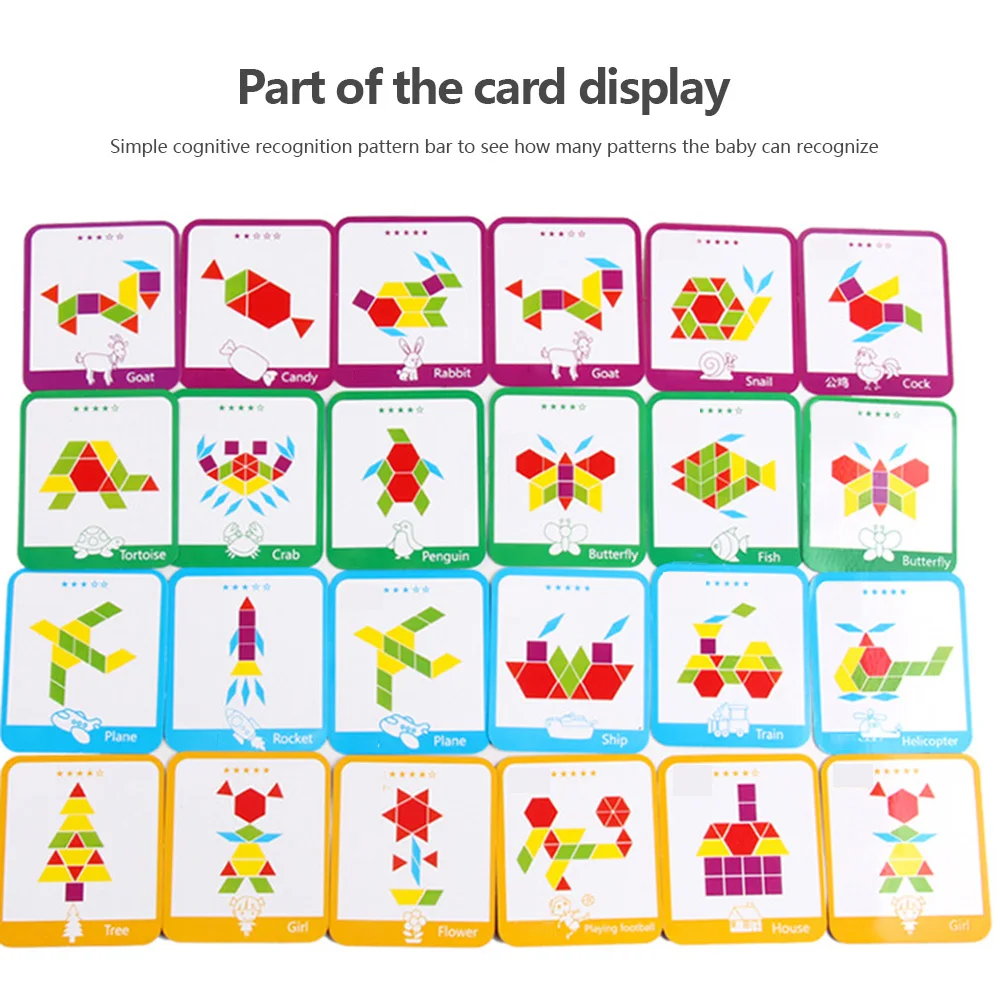 

155 Wooden Jigsaw Puzzle Set Variety Geometric Jigsaw Puzzle Wooden Jigsaw Puzzle Colorful Educational Toys For Children