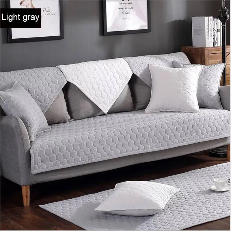 1 шт. однотонный чехол для дивана скандинавский минималистичный стиль хлопковая