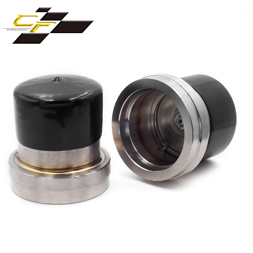 

2 шт. 62 мм Центральная крышка подшипника колеса для грузовика прицепа пылезащитный обод из нержавеющей стали крышка ступицы универсальные а...