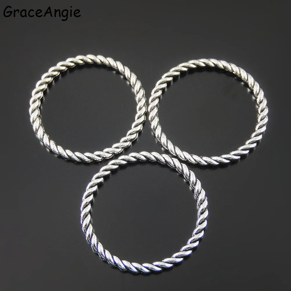 20 шт Кольцо Подвеска 25 мм для DIY браслета соединитель ожерелье ювелирные изделия