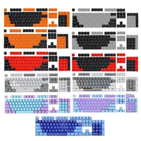 104pcs abs stylish backlight keycaps replacement mechanical keyboard accessory