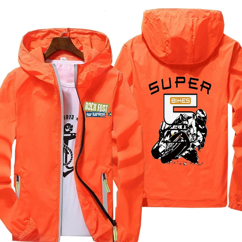 

Fashion Letter Printing Jackets Men's Coats Custom Logo Coat Windbreaker Trench Mountaineering Hoodies Male Man Harajuku Jacket