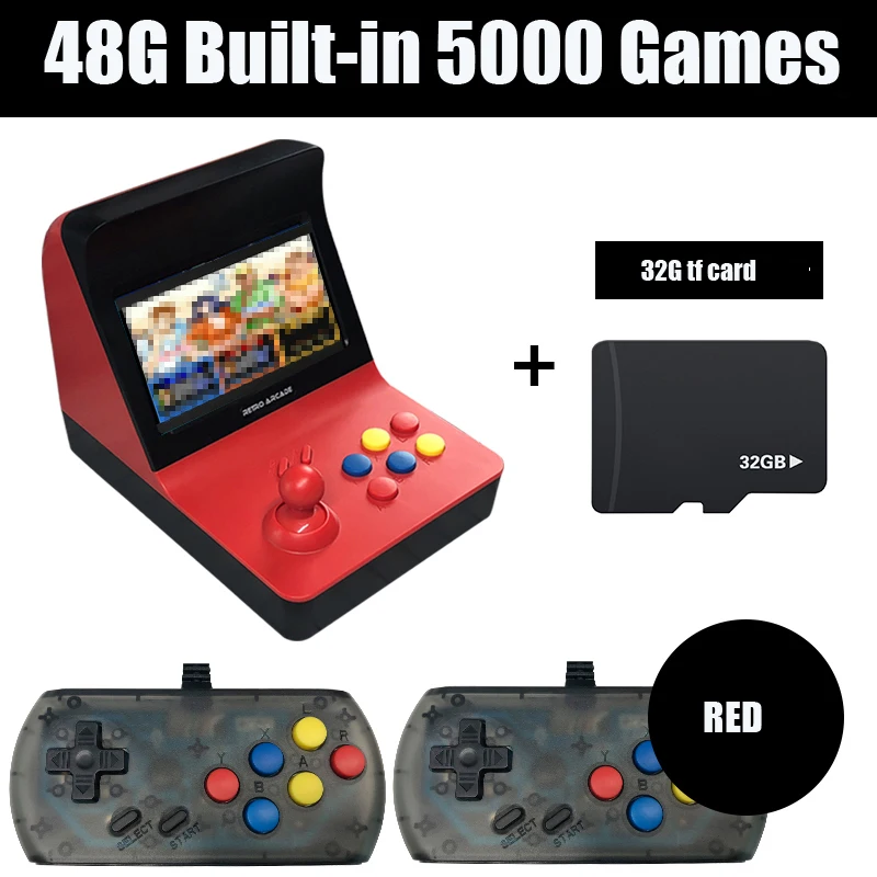 POWKIDDY A8 Retro Mini Games Console 64Bit Video Game Built-In 3000 Handheld Player Best Gift RETRO ARCADE |