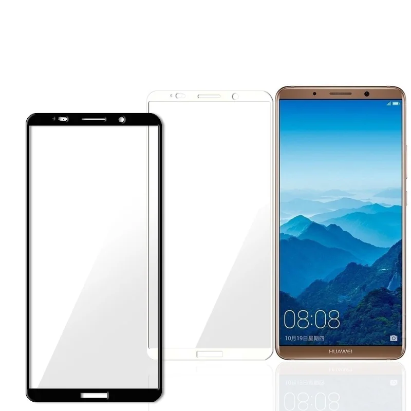 Mate 10 lite полноэкранное Защитное стекло для huawei mate Pro закаленное es лист пленка