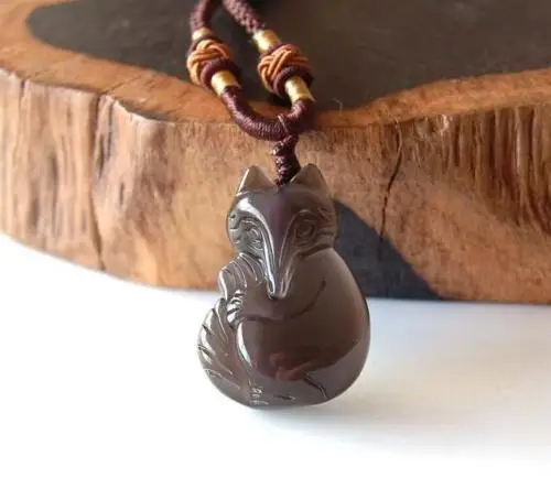 LETSFUN Изящные Ювелирные изделия натуральный ледяной обсидиановый камень ручная