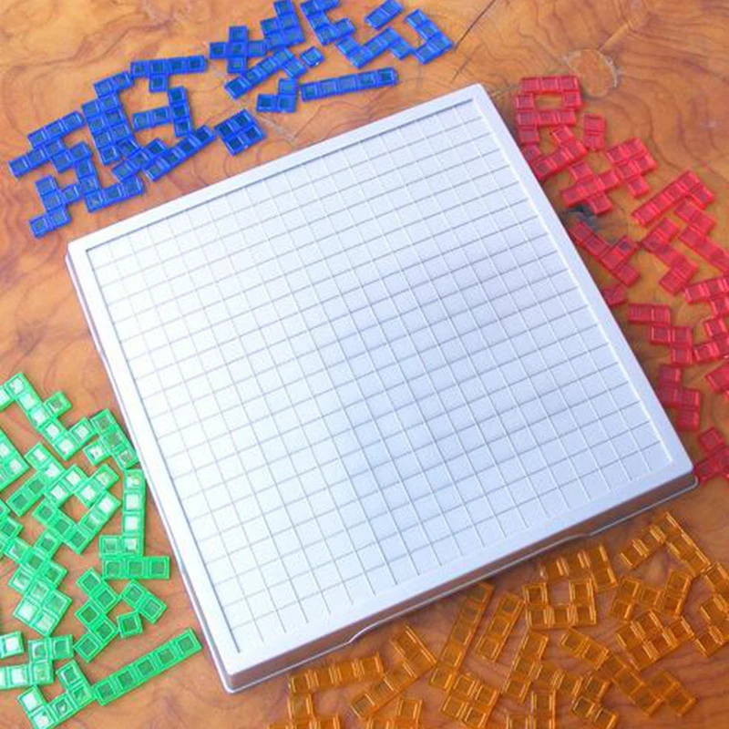 2021 г. настольная игра Blokus Обучающие игрушки на площади легкая для детей серия