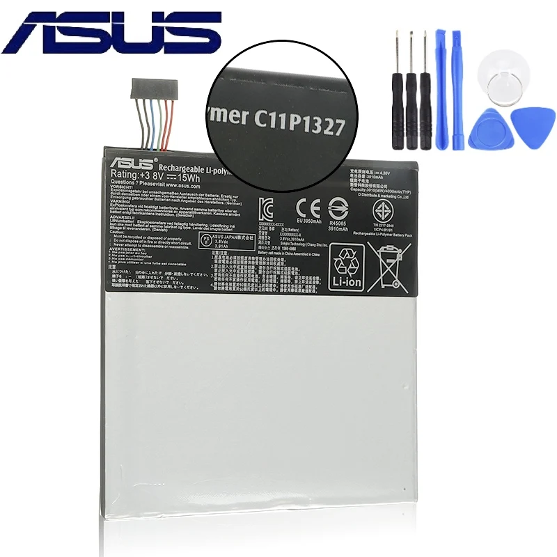 Сменный аккумулятор для планшета 3910 мАч C11P1327 Asus Fonepad 7 FE170CG ME170C FE170 Fonepad7 K017 K012