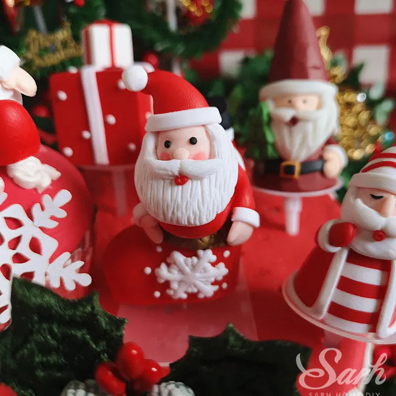 Санта-Клаус лось Фотофон товары для новогодней вечеринки снеговик дерево