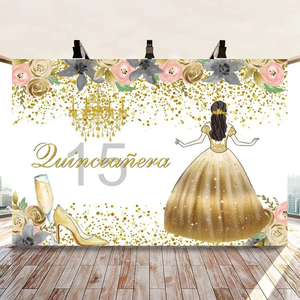 

Фон для фотосъемвечерние с изображением красавицы и чудовища на день рождения принцессы