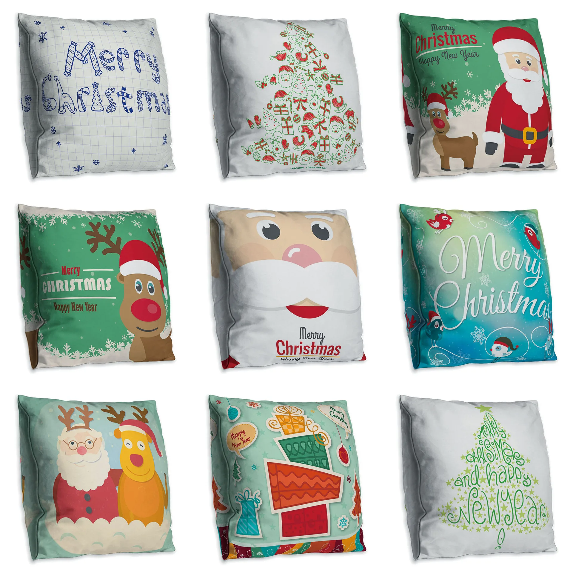 

Милый мультяшный двухсторонний зернистый декоративный чехол из полиэстера для дивана, мягкая декоративная подушка 45x45 см, домашний декор