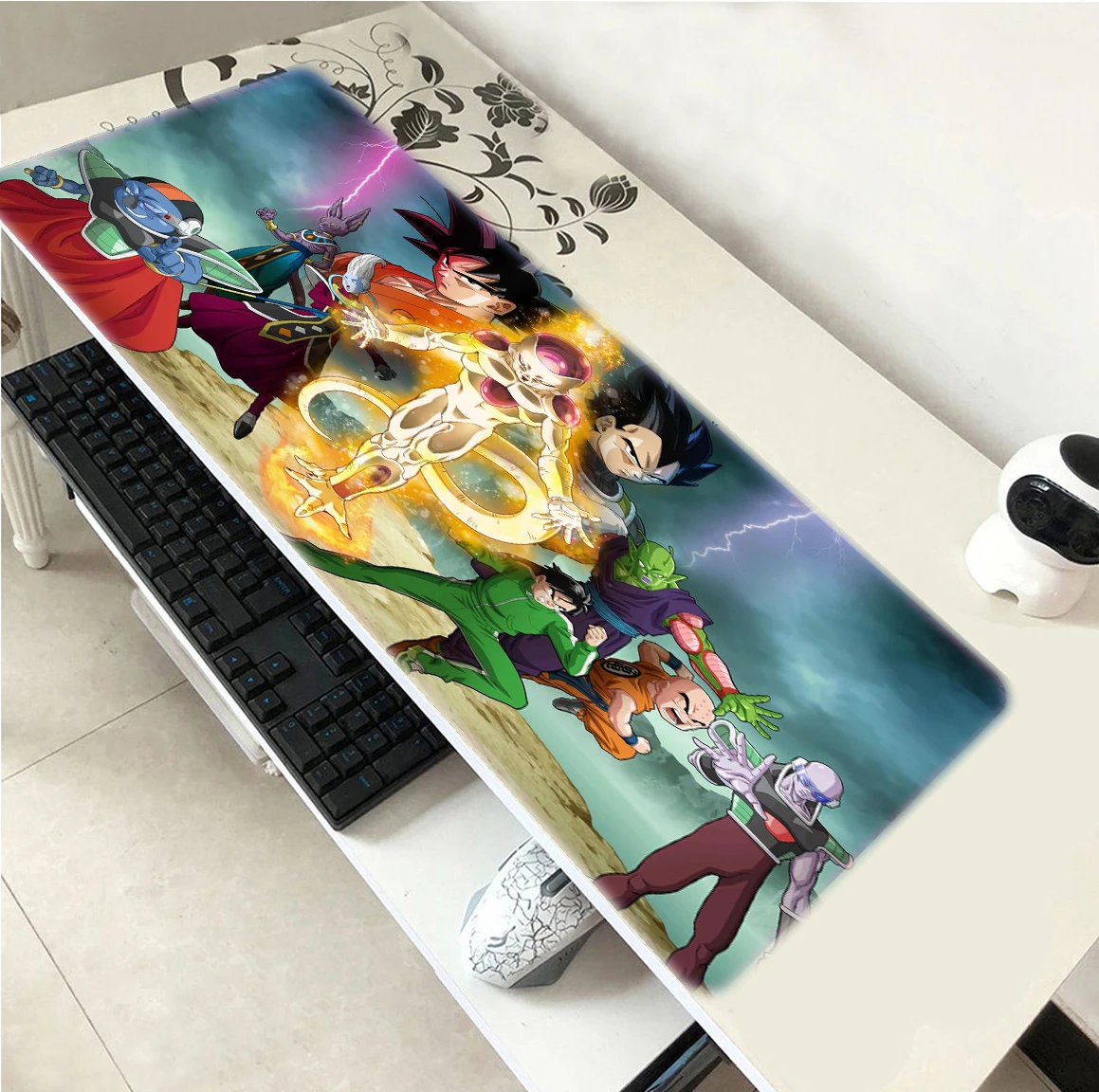 

Anime Super DBZ Dragon Mouse Pad Gaming Accessories XL XXL PC Gamer Computer Keyboard Ball Desk Mat Laptop LED CSGO LOL Mousepad