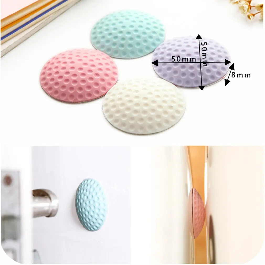

1PC Thickening Wall Mute Door Fenders Rubber Fender Handle Door Lock Protective Pad Protection Wall Stick