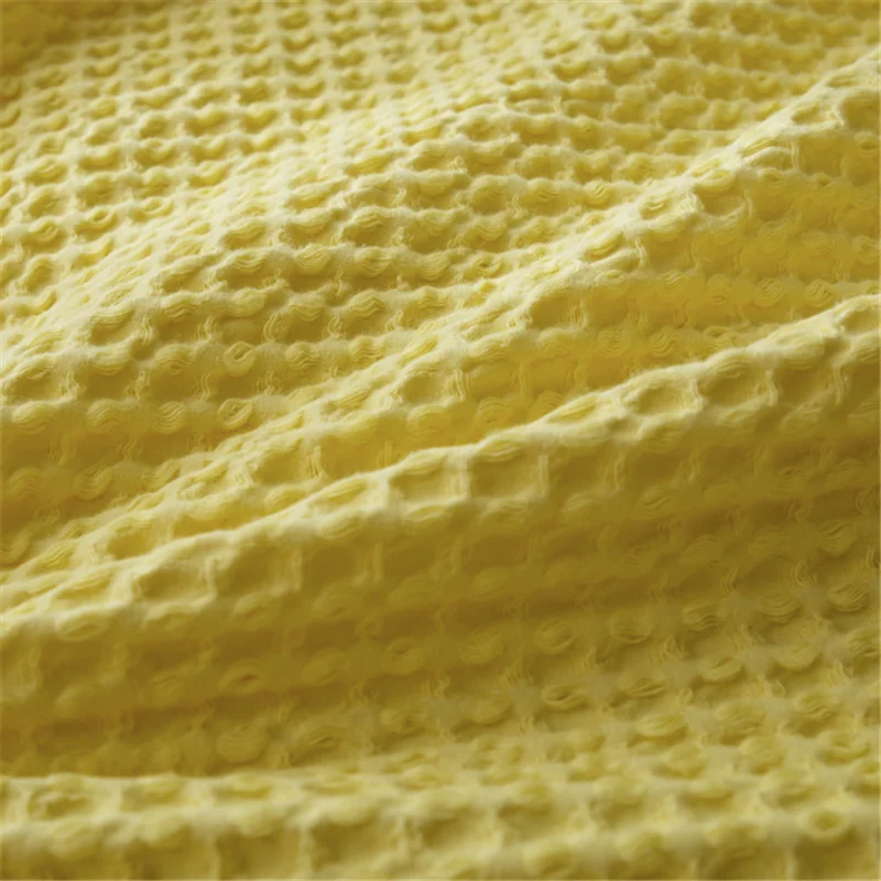 Waffle Throw Blanket Bedspreads Cotton Christmas Decorations For Home Comfy Portable Travel All-Season Skin-friendly Soft
