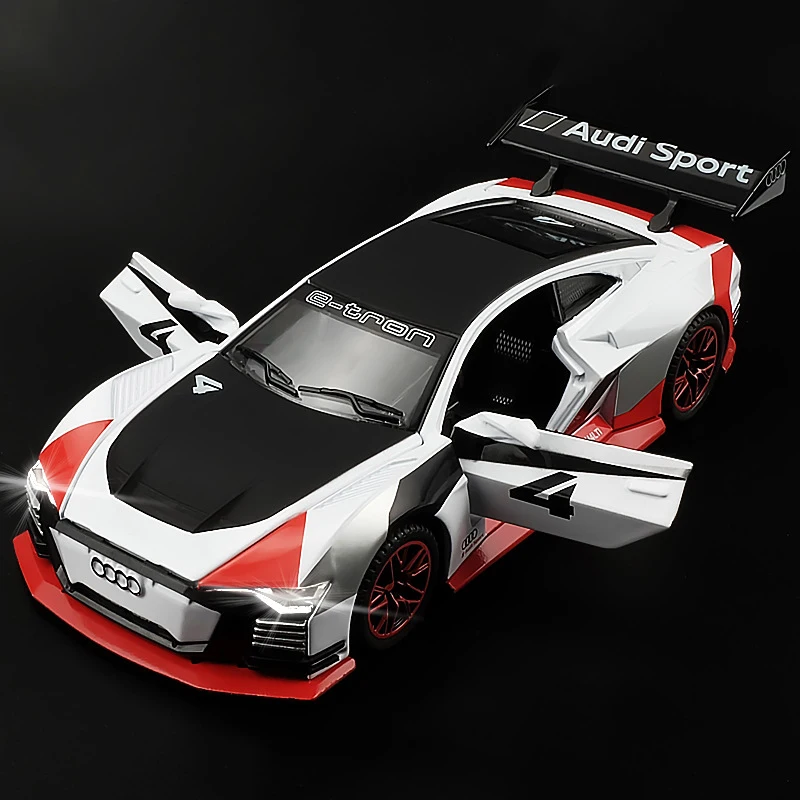 1:32 Audi GT Le Mans спортивный гоночный автомобиль литые автомобили и игрушечные