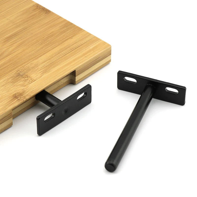 

NEW 2PCS 3"4"5" Folding Shelf Support Bracket Hidden Floating Wall Shelf Support Brackets For Heavy Duty Bracket