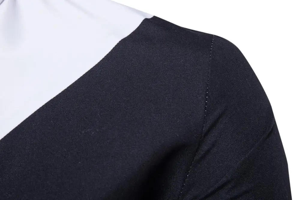 Рубашка MOOWNUC мужская с длинным рукавом модная уличная одежда в стиле пэчворк