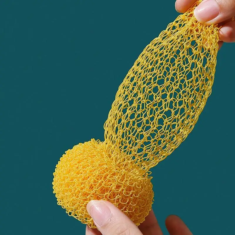 

Nano Fibre Dishwashing Brush Wash dishes Cleaning kitchen Dishwashing Don't appliance ball supplies Washing practic E0H8