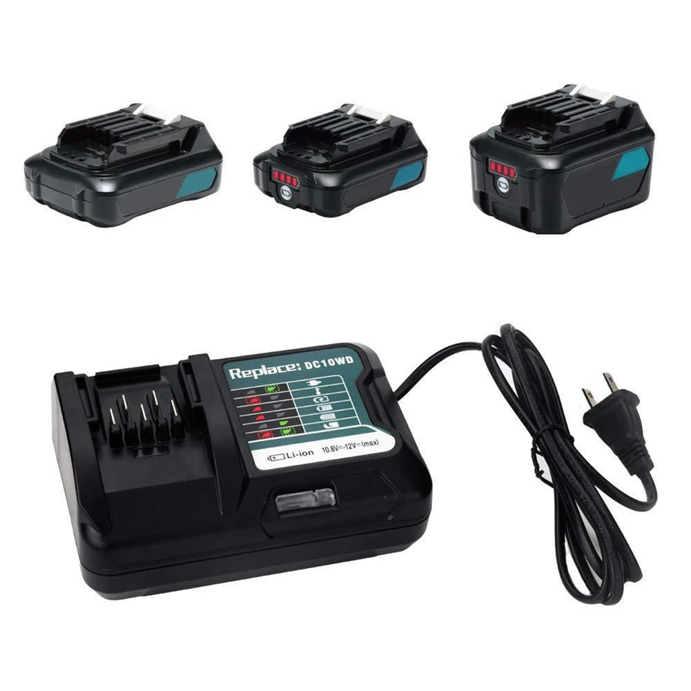Новинка Замена зарядного устройства для Makitas 10 8 V 12V DC10WD BL1016 BL1021B BL1041B FD05 вилка