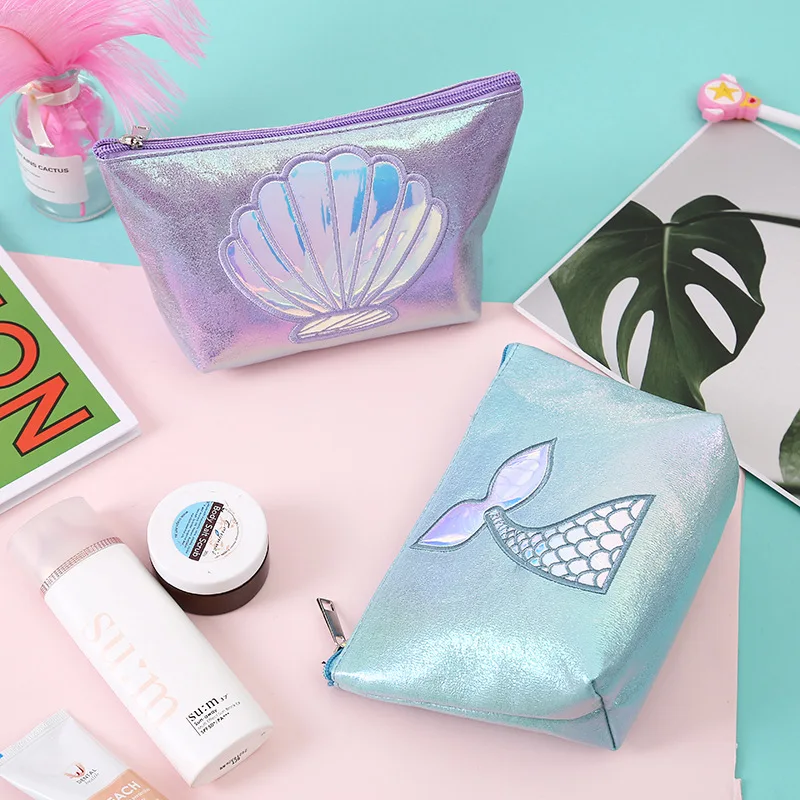 Шестигранный чехол оболочка карандаш косметический клатч с лазерной вышивкой