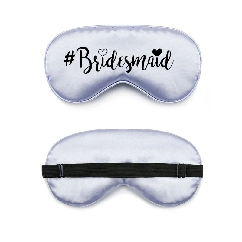 Маска для сна Team надпись Bride tribe подарок подружке невесты девичника вечеринки
