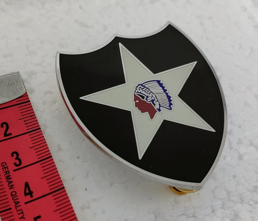 Армейская СЛУЖЕБНАЯ ЗНАК ОБОЗНАЧЕНИЯ БОЕВОЙ ЧАСТИ 2-й пехотной дивизии США (CSIB) ФИРМЕННЫЙ ЗНАК ВОЕННОГО УНИФОРМЫ ASU