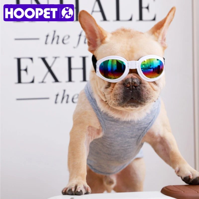 HOOPET солнечные очки для домашних животных, модные очки для кошек и собак, спортивные очки для использования на открытом воздухе или путешествий, крутые цветные товары для животных, аксессуары