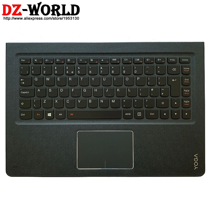 Чехол для планшета с английской клавиатурой подсветкой тачпад Для Lenovo Ideapad Yoga