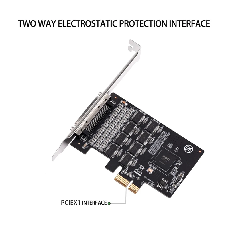 PCIE до 8-Порты и разъёмы RS232 для мульти-серийный номер карты промышленный карта