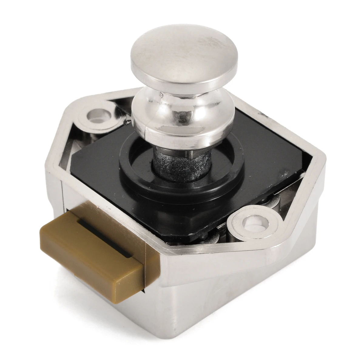 Нажимная мини-кнопка замок дверь для ящика шкафа Ручка захватывающий фургон-дом