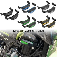 cnc aluminum carbon motorcycle engine cover crash pads frame slider protector stator guard for kawasaki z900 2017 2018 2019 2020