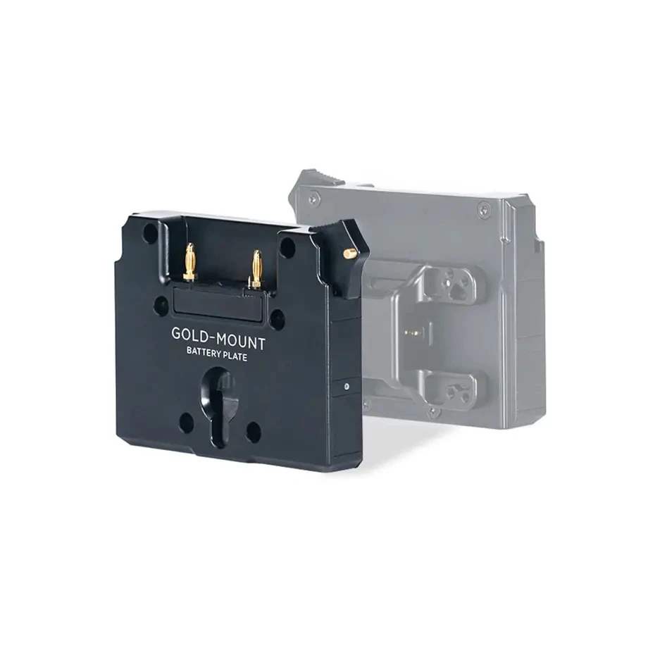 Тилт с золотым креплением Батарея пластина для кран двойной ручкой Питание