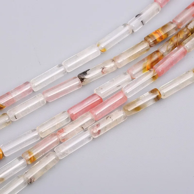 4*13 мм натуральный камень цветной агат песчаник тигровый глаз Длинный