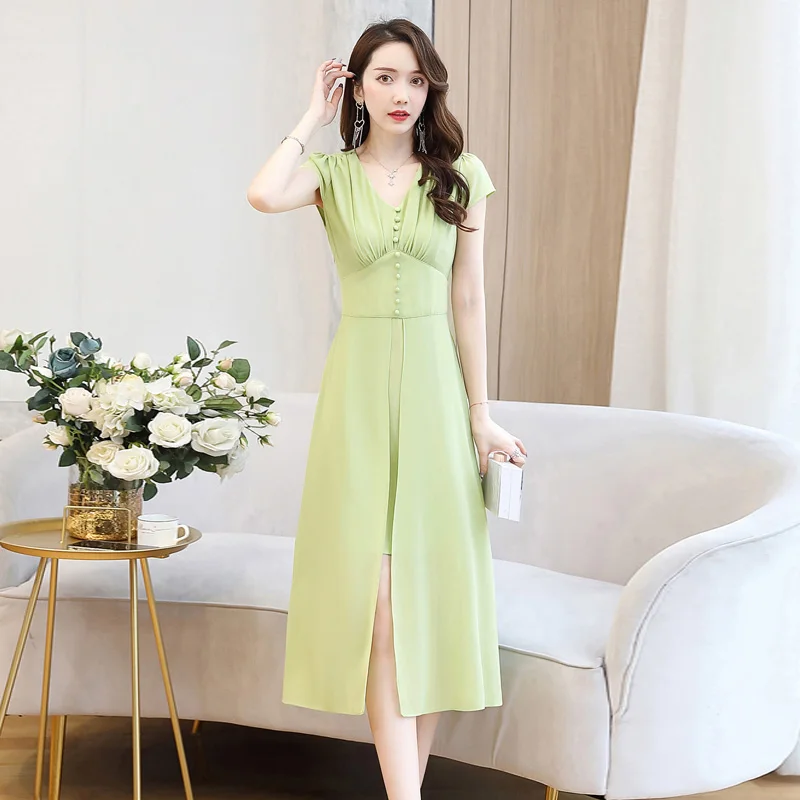 Маленькое свежее французское супер сказочное платье для женщин лето 2020 новая