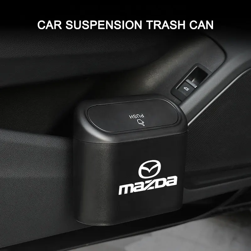 1 шт. мусорная корзина для автомобиля аксессуары интерьера Mazda 3 5 6 323