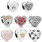 Оригинальные блестящие подвески в виде сердца, звезд с золотом, бусина с бантиком, подходят для искусственных подвесок