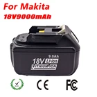 Сменный литий-ионный аккумулятор Makita BL1850, BL1840, BL1860, BL1830, 18 в, 9,0 Ач, совместим с инструментами Makita18V