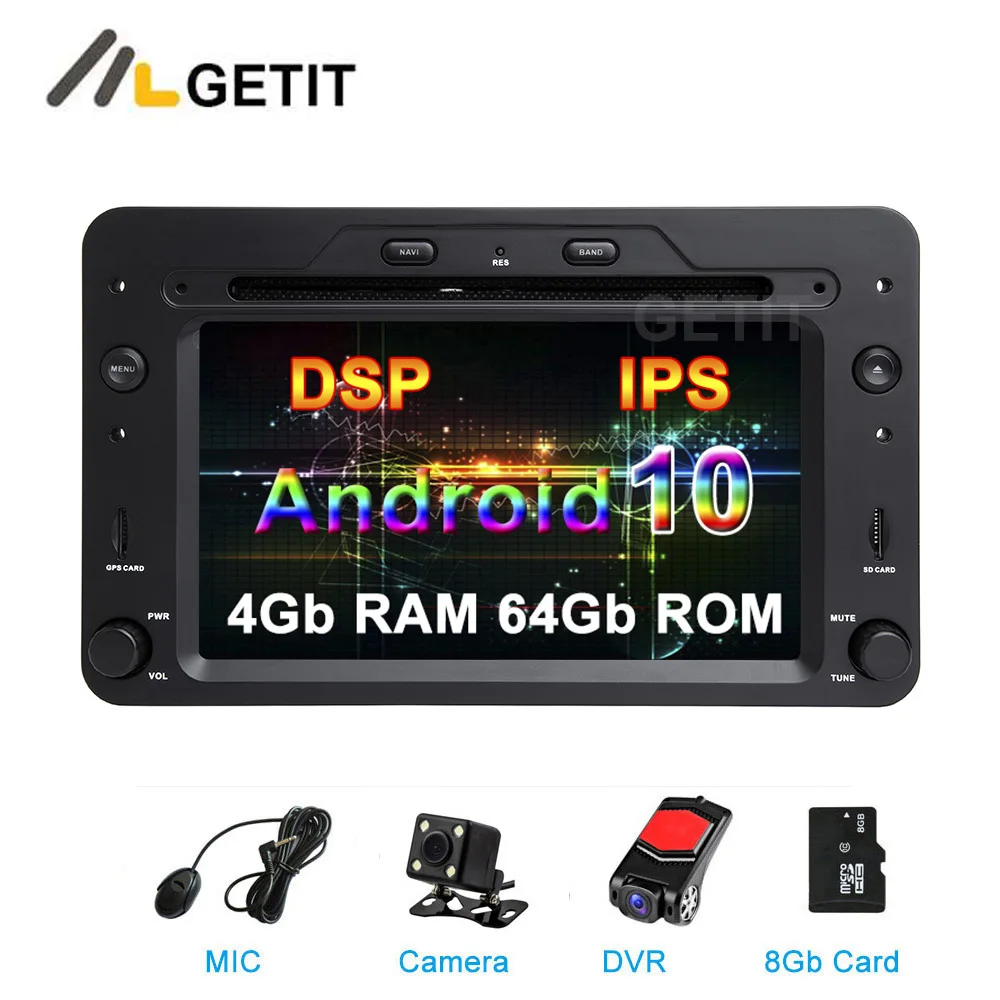 Android 10 автомобильный DVD мультимедийный плеер для Alfa Romeo 159 Sportwagon автомобиль Brera spider с wifi BT gps Радио стерео