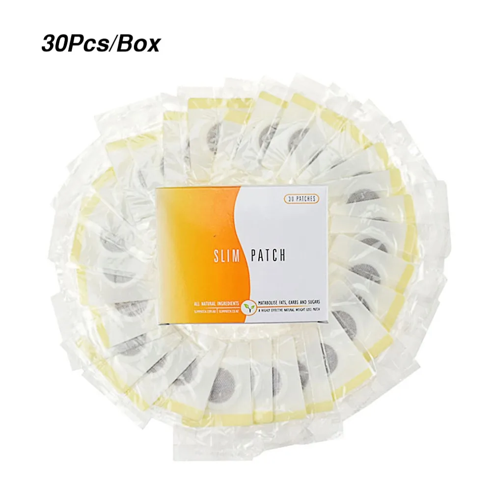 

30/50 pcs Slim Patch Stomach Fat Burning Navel Stick Slimming Lose Weight Burn Fat Anti Cellulite Body Shaping Stickers