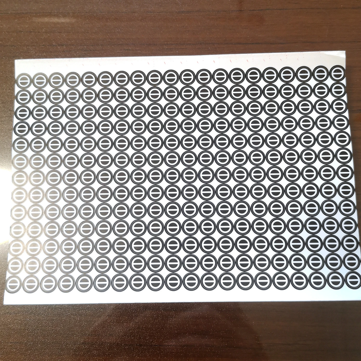 7 мм 260 шт. не пожалуйста введите гарантийную пустые Стикеры выбирайте черного или