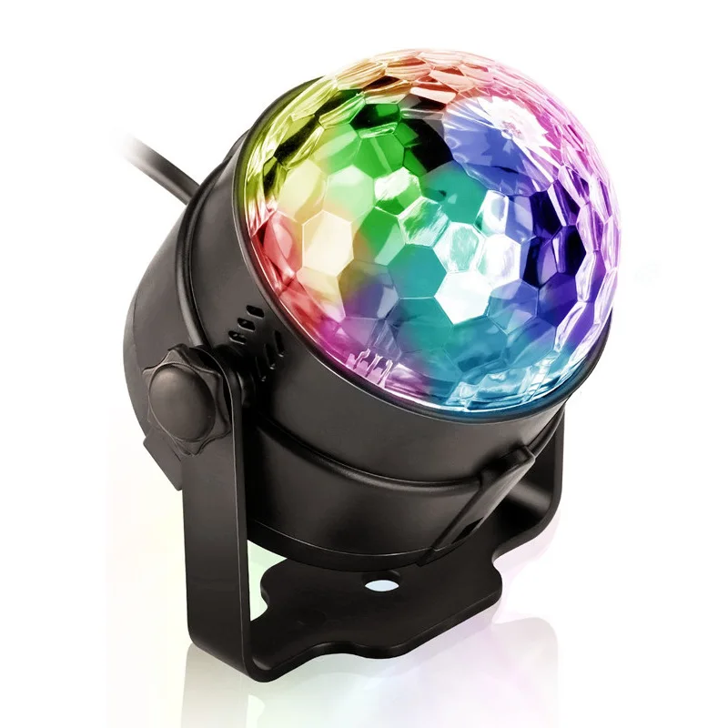ЕС/США штекер RGB светодиодный диско сценический светильник 5 в лазерная